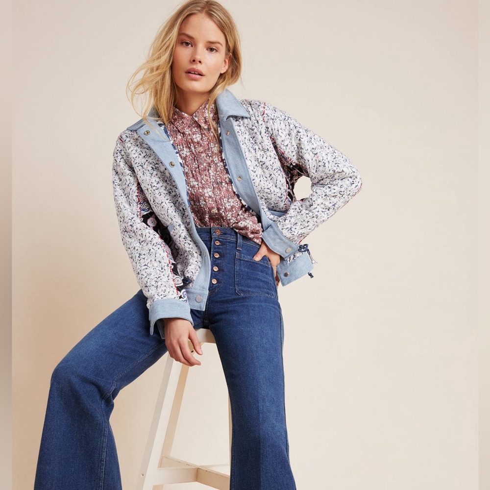 Floral Patchwork Jacket Reversible - image 6